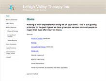 Tablet Screenshot of lv-therapy.com